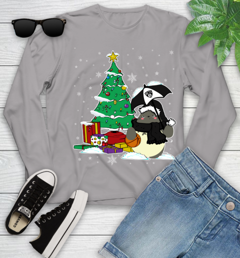 Brooklyn Nets NBA Basketball Cute Tonari No Totoro Christmas Sports Youth Long Sleeve 5