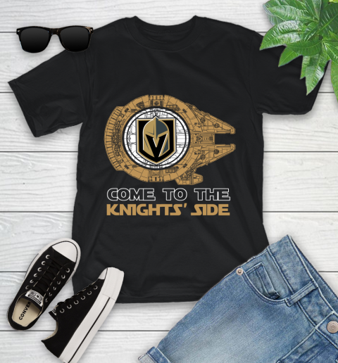 NHL Come To The Vegas Golden Knights Wars Hockey Sports Youth T-Shirt