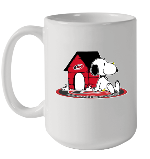 NHL Hockey Carolina Hurricanes Snoopy The Peanuts Movie Shirt Ceramic Mug 15oz