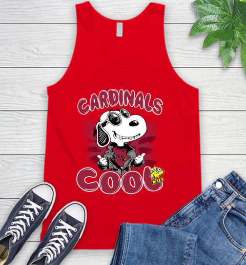 NFL Football Arizona Cardinals Cool Snoopy Shirt Tank Top 5