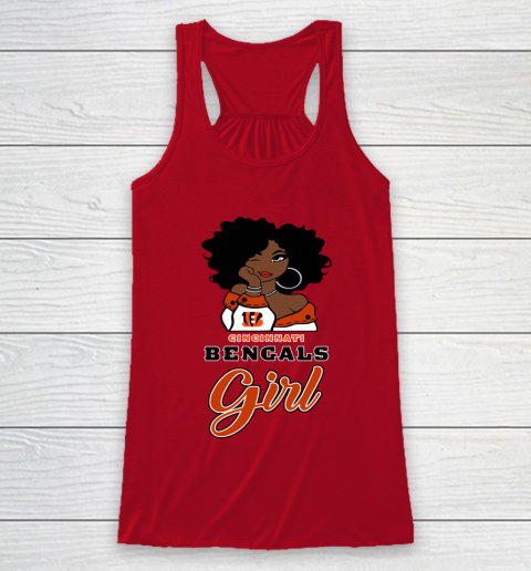 Cincinnati Bengals Girl NFL Racerback Tank 5