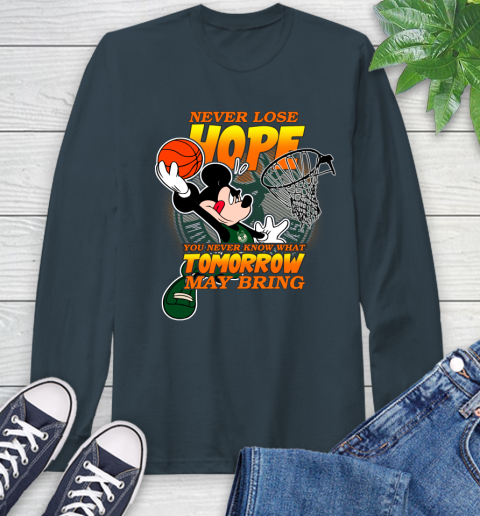 Milwaukee Bucks NBA Basketball Mickey Disney Never Lose Hope Long Sleeve T-Shirt 9