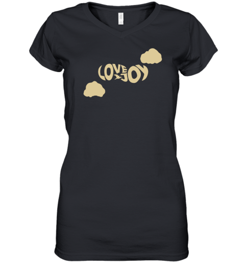 Cloud Love Joy Women's V-Neck T-Shirt