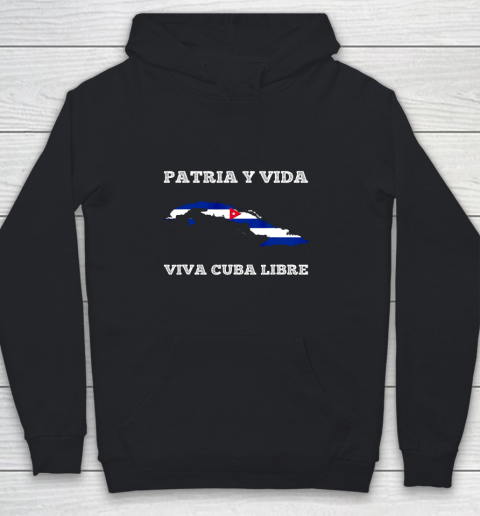 Patria Y Vida Viva Cuba Libre Shirt Youth Hoodie