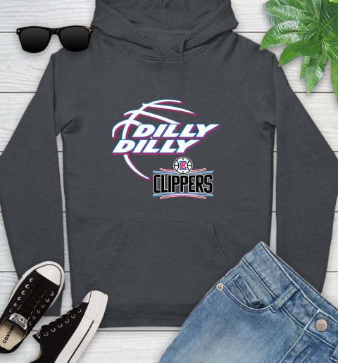 NBA Los Angeles Clippers Dilly Dilly Basketball Sports Youth Hoodie 8