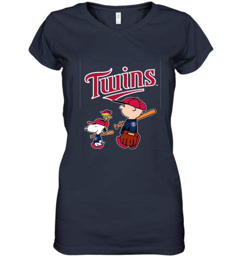 Minnesota Twins Let's Play Baseball Together Snoopy MLB Shirt 
