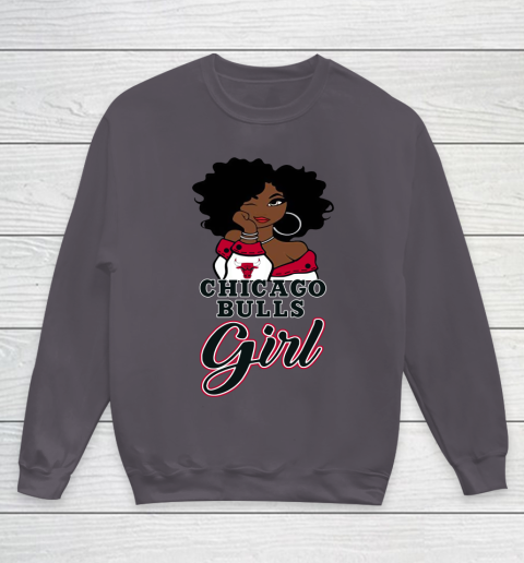 Chicago Bulls Girl NBA Youth Sweatshirt 6
