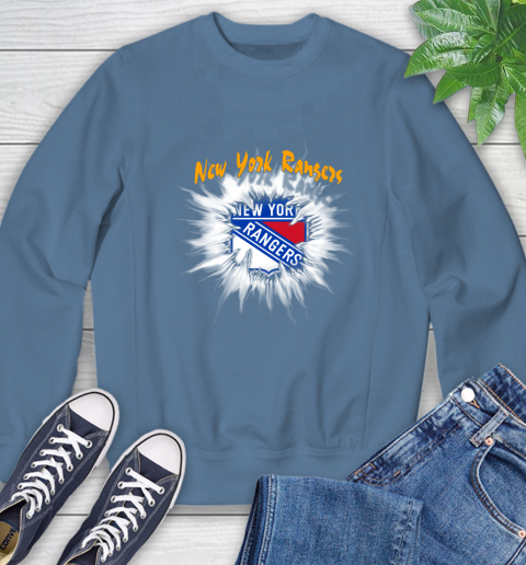 New York Rangers Kids Tee Shirt NHL Personalized Hockey Youth Jersey Unisex Gift