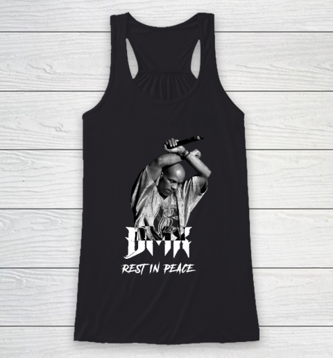 DMX, Dark man X, Ruff Ryder, rap, hip hop, New York, DMX RIP, Rip DMX, R.I.P Racerback Tank