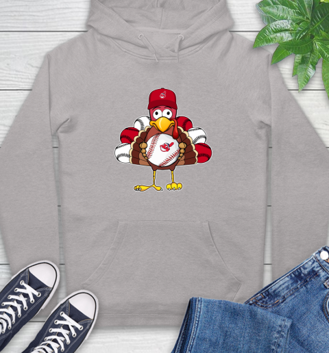 Cleveland Indians Turkey thanksgiving Hoodie 12