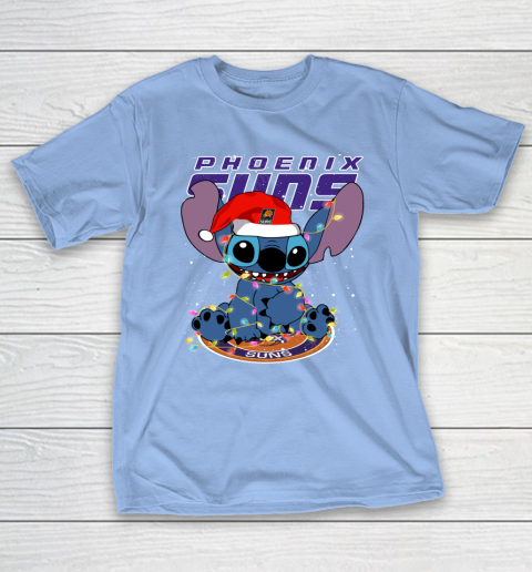 Phoenix Suns NBA noel stitch Basketball Christmas T-Shirt 8