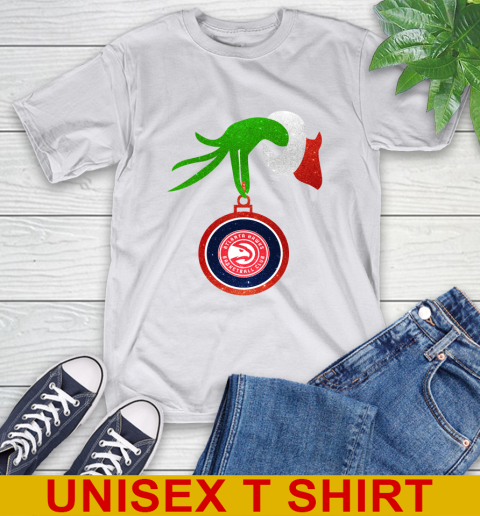Atlanta Hawks Grinch Merry Christmas NBA Basketball T-Shirt 12