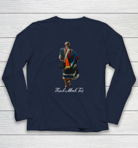 Su Thay Thich Minh Tue Monks Buddhism Long Sleeve T-Shirt 2