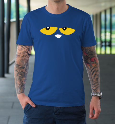 This Is My Book Character Costume Blue Cat Reading Day T-Shirt 7