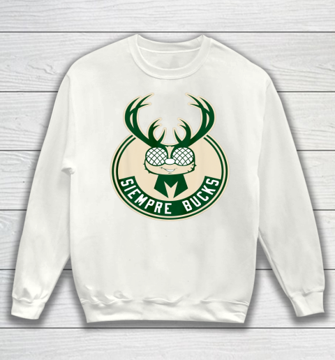 Bucks Championship NBA tshirt Siempre Bucks Sweatshirt