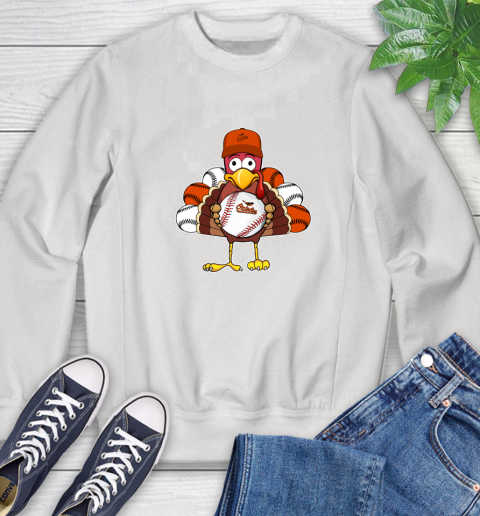 Baltimore Orioles Turkey thanksgiving Sweatshirt