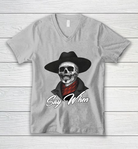 Say When V-Neck T-Shirt 3