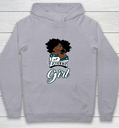 Philadelphia Eagles Girl NFL Youth Hoodie 5