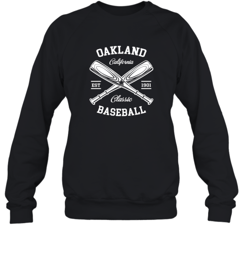 Oakland Baseball, Classic Vintage California Retro Fans Gift t Sweatshirt