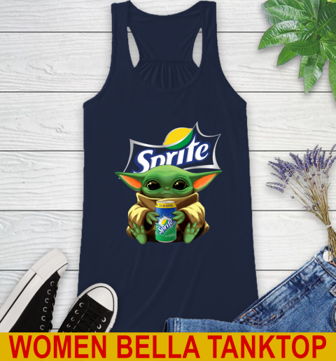 Star Wars Baby Yoda Hugs Sprite Soft Drink Shirt 47