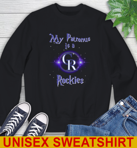 MLB Baseball Harry Potter My Patronus Is A Colorado Rockies Sweatshirt