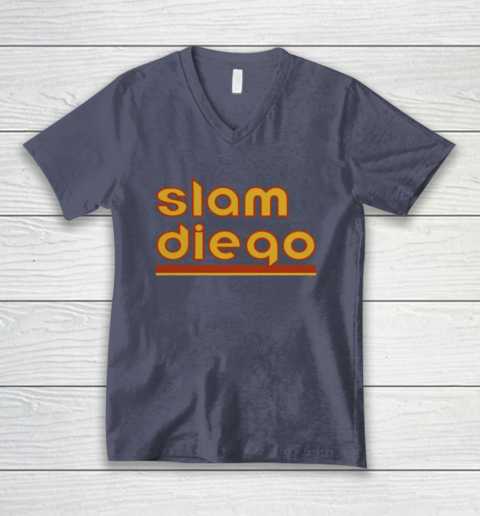 Slam Diego Padres V-Neck T-Shirt 8