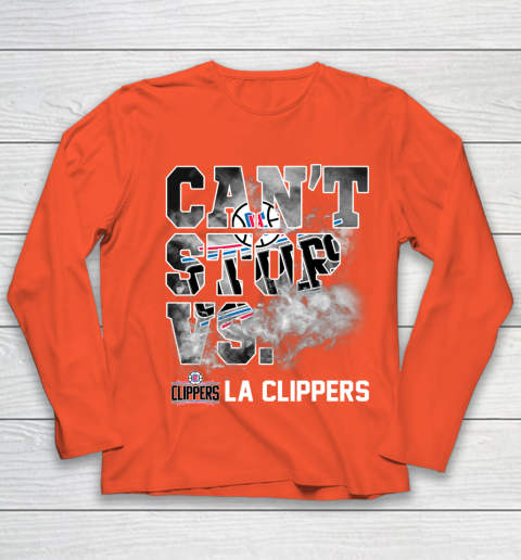 NBA LA Clippers Basketball Can't Stop Vs Youth Long Sleeve 3