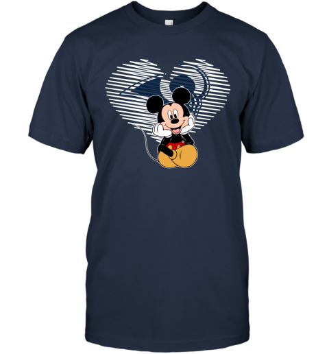 NFL Los Angeles Rams The Heart Mickey Mouse Disney Football T Shirt xXz4jzABmrU classic t shirt 2 95 151514 front navy