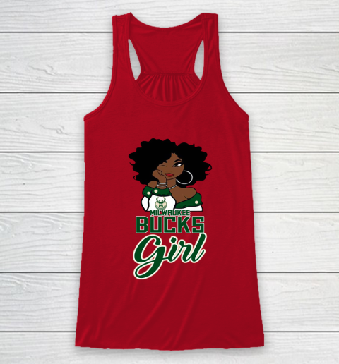 Milwaukee Bucks Girl NBA Racerback Tank 5
