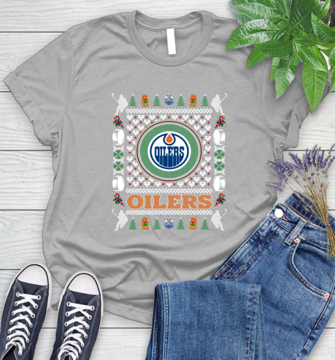 Edmonton Oilers Merry Christmas NHL Hockey Loyal Fan Ugly Shirt 90