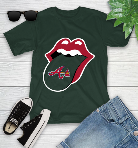 Atlanta Braves MLB Baseball Lips I Root For My Team Adoring Fan 107