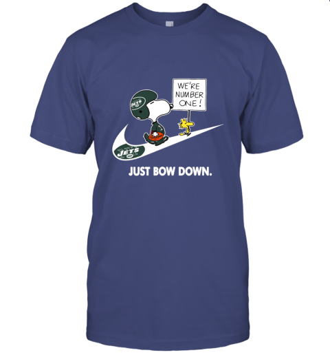 NFL New York Jets Are Number One – NIKE Just Bow Down Snoopy - Rookbrand