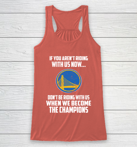 NBA Golden State Warriors Basketball We Become The Champions Racerback Tank 3
