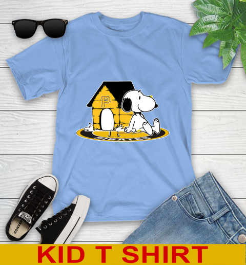 MLB Baseball Pittsburgh Pirates Snoopy The Peanuts Movie Shirt Youth T-Shirt 11