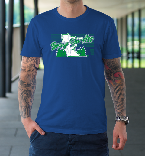 Bring Ya Ass  Minnesota Basketball T-Shirt 7