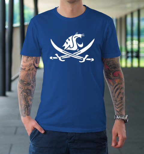 WSU Pirate Shirt Mike Leach WSU Pirate Sword T-Shirt 7