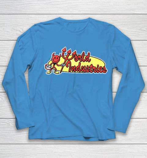 World Industries Devil Satan Hook Ups Skate Hookups Hook Ups Vintage 90's Youth Long Sleeve 5