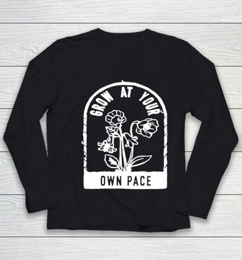 Plants Grow at your Own Pace Youth Long Sleeve