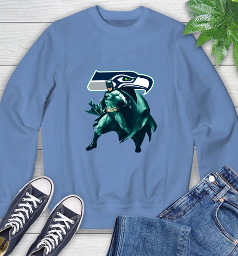NFL Batman Football Sports Seattle Seahawks Sweatshirt 11