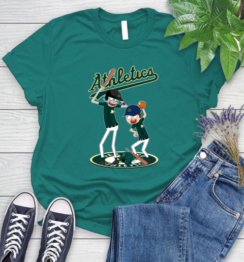 MLB Oakland Athletics Rick And Morty Baseball 102