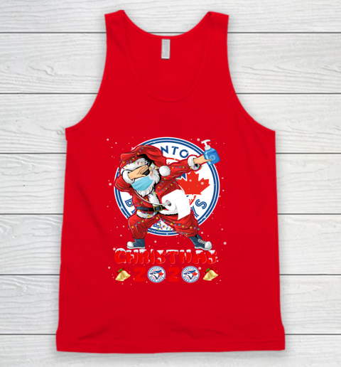 Toronto Blue Jays Funny Santa Claus Dabbing Christmas 2020 MLB Tank Top 5