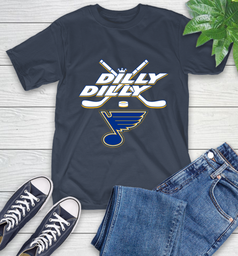 NHL St.Louis Blues Dilly Dilly Hockey Sports T-Shirt 4