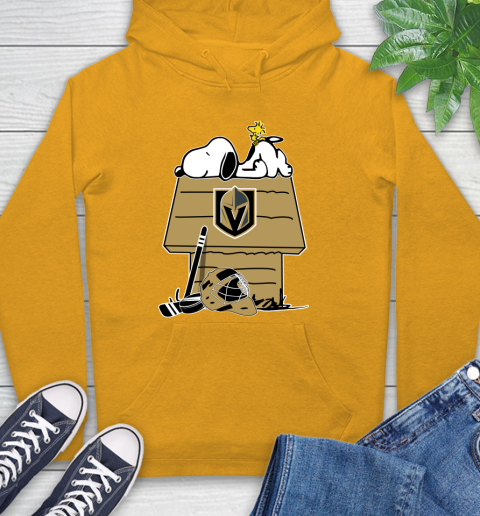 Vegas Golden Knights NHL Hockey Snoopy Woodstock The Peanuts Movie Hoodie 3
