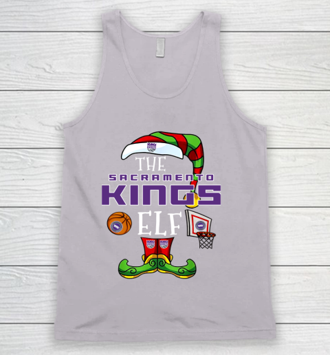 Sacramento Kings Christmas ELF Funny NBA Tank Top 3