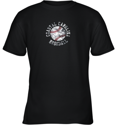 Vintage Coastal Carolina Baseball Shirt Youth T-Shirt