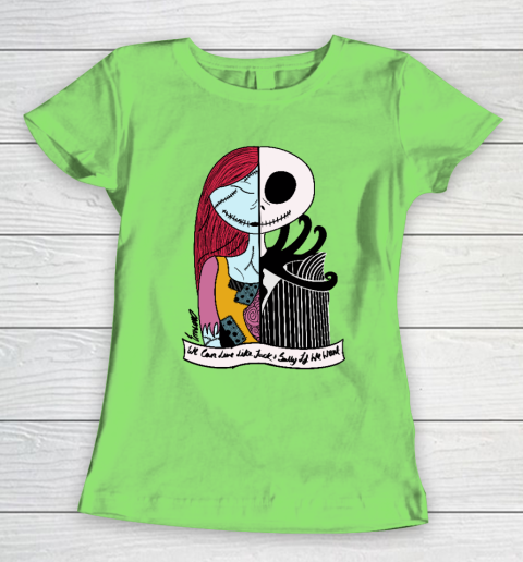 Jack and Sally  Blink 182 I Miss You Women's T-Shirt 5