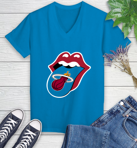 Miami Heat NBA Basketball Lips I Root For My Team Adoring Fan 83