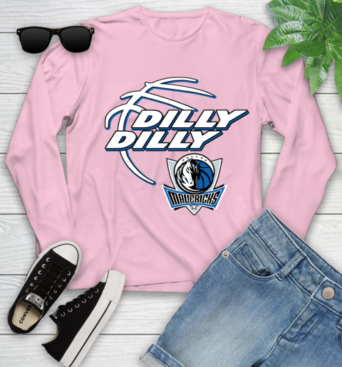 NBA Dallas Mavericks Dilly Dilly Basketball Sports Youth Long Sleeve 10