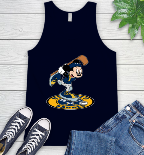 NHL Hockey Buffalo Sabres Cheerful Mickey Disney Shirt Tank Top 3