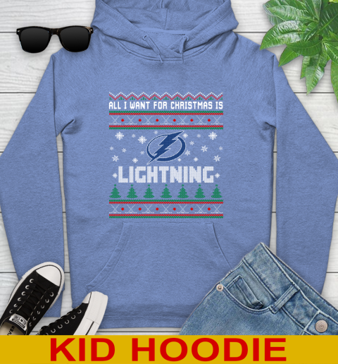 Tampa Bay Lightning NHL Hockey All I Want For Christmas Is My Team Sports 139